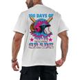 100 Days Of 3rd Grade Baseball 100th Day Of School Boys Kids Men's Back Print T-Shirt 100 Days Of 3rd Grade Baseball 100th Day Of School Boys Kids Men's Back Print T-Shirt