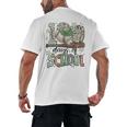 100 Days Of School Baseball Camo Men Boy Kid Men's Back Print T-Shirt 100 Days Of School Baseball Camo Men Boy Kid Men's Back Print T-Shirt