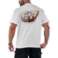6 7 Six Seven American Baseball Graphic Men's Back Print T-Shirt 6 7 Six Seven American Baseball Graphic Men's Back Print T-Shirt
