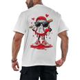 Baseball Drip Ice Cream Sunglasses Boys Youth Kids Valentine Men's Back Print T-Shirt Baseball Drip Ice Cream Sunglasses Boys Youth Kids Valentine Men's Back Print T-Shirt
