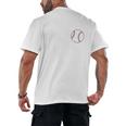 My Favorite Baseball Player Calls Me Mom Men's Back Print T-Shirt My Favorite Baseball Player Calls Me Mom Men's Back Print T-Shirt