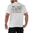 Game Day Just A Baseball Goose Cute Duck Team Sports Men's Back Print T-Shirt Game Day Just A Baseball Goose Cute Duck Team Sports Men's Back Print T-Shirt