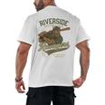 Riverside Ravagers Retro Minor League Baseball Men's Back Print T-Shirt Riverside Ravagers Retro Minor League Baseball Men's Back Print T-Shirt