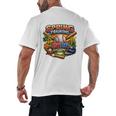 Spring Training 2026 Baseball Fan Retro Palm Cactus Premium Tri-Blend Men's Back Print T-Shirt