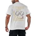 I Struck Out 100 Days Of School Baseball Fan Students Batter Premium Tri-Blend Men's Back Print T-Shirt