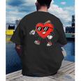 Boy Valentines Day Heart Love Baseball Boys Men Kids Men's Back Print T-Shirt Boy Valentines Day Heart Love Baseball Boys Men Kids Men's Back Print T-Shirt