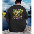 Mardi Gras Baseball Jester Hat New Orleans Men Women Kid Men's Back Print T-Shirt Mardi Gras Baseball Jester Hat New Orleans Men Women Kid Men's Back Print T-Shirt