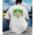 Six Seven 67 Meme Baseball Coquette Bow St Patrick's Day Men's Back Print T-Shirt