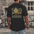 100 Days Of School Baseball Camo Boys Kids 100th Day Men's Back Print T-Shirt 100 Days Of School Baseball Camo Boys Kids 100th Day Men's Back Print T-Shirt