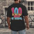 100 Days Of School Baseball Drip 100th Day Of School Men's Back Print T-Shirt 100 Days Of School Baseball Drip 100th Day Of School Men's Back Print T-Shirt