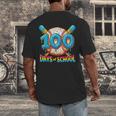 100 Days Of School Baseball Drip Boys 100th Day Of School Men's Back Print T-Shirt 100 Days Of School Baseball Drip Boys 100th Day Of School Men's Back Print T-Shirt