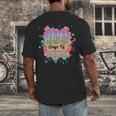 100 Days Of School Baseball Drip Boys Kids 100th Day Men's Back Print T-Shirt 100 Days Of School Baseball Drip Boys Kids 100th Day Men's Back Print T-Shirt