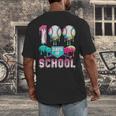 100 Days Of School Boys Kids 100th Day Of School Baseball Men's Back Print T-Shirt 100 Days Of School Boys Kids 100th Day Of School Baseball Men's Back Print T-Shirt