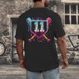 11th Birthday Boys Baseball Ice Cream Drip Boys Baseball Men's Back Print T-Shirt 11th Birthday Boys Baseball Ice Cream Drip Boys Baseball Men's Back Print T-Shirt