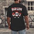 67 Bruh Valentines Baseball Boys Kids Six Seven 6 7 Men's Back Print T-Shirt
