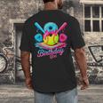 8th Birthday Baseball Ice Cream Drip 8 Years Old Girls B-Day Men's Back Print T-Shirt 8th Birthday Baseball Ice Cream Drip 8 Years Old Girls B-Day Men's Back Print T-Shirt