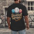 Baseball Lifestyle Baseball Lover Player Baseballer Men's Back Print T-Shirt Baseball Lifestyle Baseball Lover Player Baseballer Men's Back Print T-Shirt