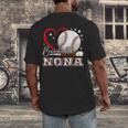 Baseball Nona Family Matching Cute Baseball Lover Men's Back Print T-Shirt Baseball Nona Family Matching Cute Baseball Lover Men's Back Print T-Shirt