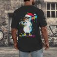 Baseball Snowman Drip Cool Christmas Men Boys Girls Men's Back Print T-Shirt Baseball Snowman Drip Cool Christmas Men Boys Girls Men's Back Print T-Shirt