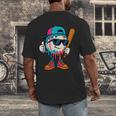 Cool Baseball Drip For Boys Ice Cream Drip Baseball Kids Men's Back Print T-Shirt Cool Baseball Drip For Boys Ice Cream Drip Baseball Kids Men's Back Print T-Shirt