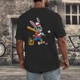 Easter Bunny Baseball Player Batter Rabbit Boys Kids Men Men's Back Print T-Shirt Easter Bunny Baseball Player Batter Rabbit Boys Kids Men Men's Back Print T-Shirt
