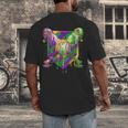 Mardi Gras Ice Cream Drip Baseball Sports For Men Women Kids Men's Back Print T-Shirt Mardi Gras Ice Cream Drip Baseball Sports For Men Women Kids Men's Back Print T-Shirt