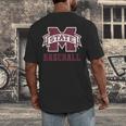 Mississippi State Baseball Bulldogs NCAA MS16 Men's Back Print T-Shirt Mississippi State Baseball Bulldogs NCAA MS16 Men's Back Print T-Shirt
