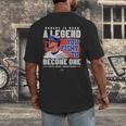 Nobody Is Born A Legend Pete Crow Armstrong Chicago Baseball Men's Back Print T-Shirt