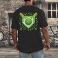 St Patrick Day Baseball Drip Ice Cream Boys Men Men's Back Print T-Shirt St Patrick Day Baseball Drip Ice Cream Boys Men Men's Back Print T-Shirt