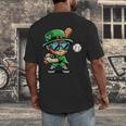 St Patricks Day Leprechaun Baseball Saint Paddys Boys Men Men's Back Print T-Shirt St Patricks Day Leprechaun Baseball Saint Paddys Boys Men Men's Back Print T-Shirt