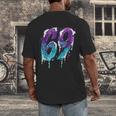 Vintage Baseball 69 Number Men's Back Print T-Shirt Vintage Baseball 69 Number Men's Back Print T-Shirt