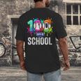 Women's 100 Days Of School Dripping Baseball Boys Kids Teacher Men's Back Print T-Shirt Women's 100 Days Of School Dripping Baseball Boys Kids Teacher Men's Back Print T-Shirt