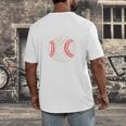 Baseball Gigi Distressed Vintage Grandma Game Day Men's Back Print T-Shirt Baseball Gigi Distressed Vintage Grandma Game Day Men's Back Print T-Shirt