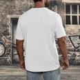 Everything Hurts Baseball Blue Men's Back Print T-Shirt Everything Hurts Baseball Blue Men's Back Print T-Shirt
