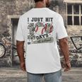 I Just Hit 100 Days Of School Teacher Baseball Boys Kids Men's Back Print T-Shirt I Just Hit 100 Days Of School Teacher Baseball Boys Kids Men's Back Print T-Shirt