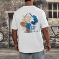 Lucy Van Pelt Baseball Catch Men's Back Print T-Shirt