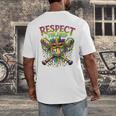 Respect The Drip Mardi Gras Baseball Ice Cream Boys Carnival Men's Back Print T-Shirt Respect The Drip Mardi Gras Baseball Ice Cream Boys Carnival Men's Back Print T-Shirt