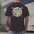 Baseball 100th Day Of School Camouflage Men's Back Print T-Shirt