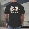 Baseball 67 Dripping Six Seven Drip Meme Ice Cream Boy Men's Back Print T-Shirt Baseball 67 Dripping Six Seven Drip Meme Ice Cream Boy Men's Back Print T-Shirt
