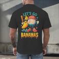Baseball Banana Sports Drip Art For Kids Men's Back Print T-Shirt Baseball Banana Sports Drip Art For Kids Men's Back Print T-Shirt