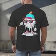 Baseball Drip Ice Cream Lifestyle Sprinkless Boy Kid Men's Back Print T-Shirt