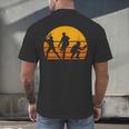 Baseball Tee Sunset Silhouette Players Men Women Kids Men's Back Print T-Shirt Baseball Tee Sunset Silhouette Players Men Women Kids Men's Back Print T-Shirt