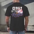 Gigi Rookie Of Year 1st Birthday Baseball Theme Matching Men's Back Print T-Shirt Gigi Rookie Of Year 1st Birthday Baseball Theme Matching Men's Back Print T-Shirt