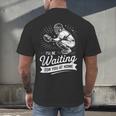 I'Ll Be Waiting For You At Home Baseball Men's Back Print T-Shirt I'Ll Be Waiting For You At Home Baseball Men's Back Print T-Shirt