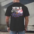 Mima Rookie Of Year 1st Birthday Baseball Theme Matching Men's Back Print T-Shirt Mima Rookie Of Year 1st Birthday Baseball Theme Matching Men's Back Print T-Shirt