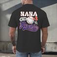 Nana Rookie Of Year 1st Birthday Baseball Theme Matching Men's Back Print T-Shirt Nana Rookie Of Year 1st Birthday Baseball Theme Matching Men's Back Print T-Shirt
