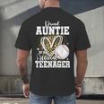 Proud Auntie Of An Official Teenager 13th Birthday Baseball Men's Back Print T-Shirt Proud Auntie Of An Official Teenager 13th Birthday Baseball Men's Back Print T-Shirt