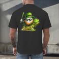 St Patrick’s Day Baseball Shamrock Player Men's Back Print T-Shirt St Patrick’s Day Baseball Shamrock Player Men's Back Print T-Shirt