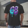 Vintage Baseball 68 Number Men's Back Print T-Shirt Vintage Baseball 68 Number Men's Back Print T-Shirt