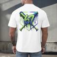 67 Baseball Drip Effect Urban Tee Style 6-7 Meme Graphic Premium Tri-Blend Men's Back Print T-Shirt